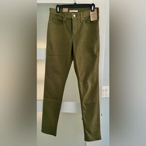 Olive Skinny Jeans